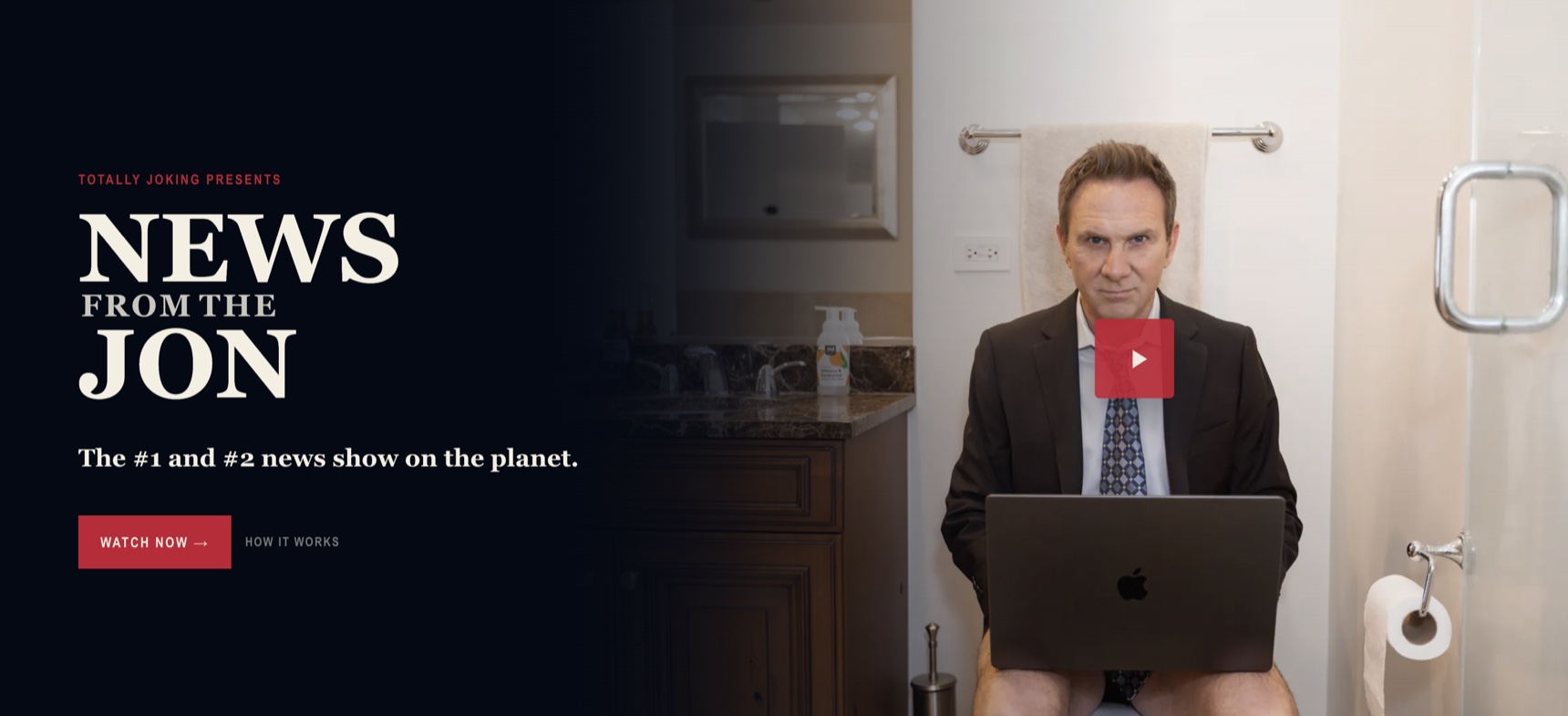 News From The Jon, the #1 and #2 news show on the planet